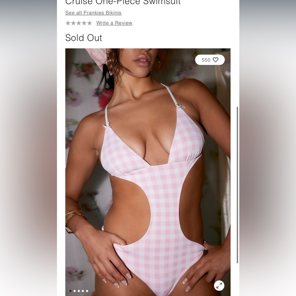 Frankies Bikinis X Out From Under Cruise One-Piece Swimsuit